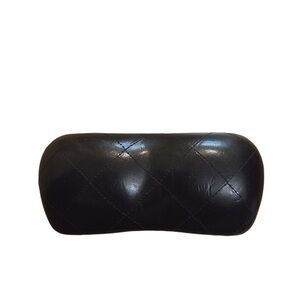 CHANEL Black Quilted Glasses Case